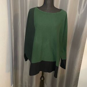 158. Alfani Oversized Colorblock Sweater, Size XL, EUC